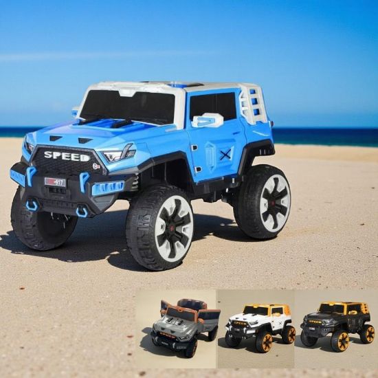 صورة سيارة أطفال كهربائية كبيرة أربعة مواطير